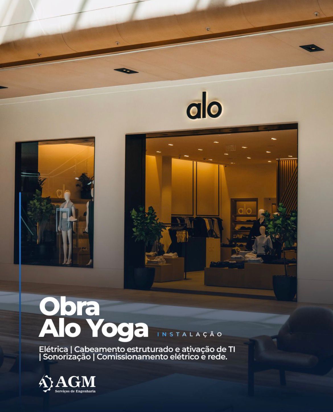 Obra Alo Yoga — Varejo · Rio de Janeiro